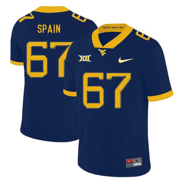West Virginia Mountaineers 67 Quinton Spain Navy College Football Jersey Dzhi,We sell and wholesale West Virginia Mountaineers 67 Quinton Spain Navy College Football Jersey Dzhi on line form chian!